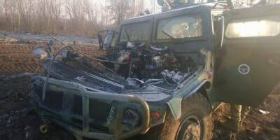 В Черниговской области уничтожили еще одну колонну оккупантов