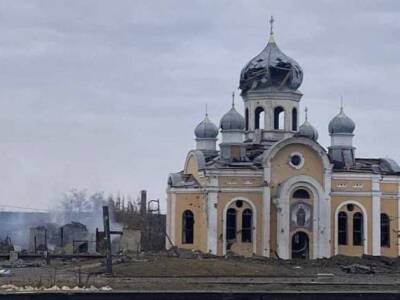 За месяц войны российские оккупанты повредили 59 украинских религиозных сооружений – Минкульт Украины