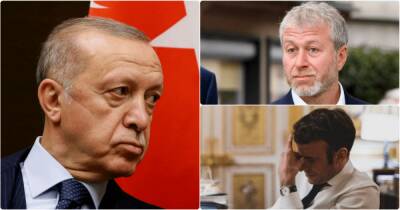 Эрдоган, Макрон, Абрамович. Кто помогает Украине договариваться о мире с Путиным