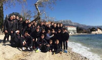 Шахтер вывез несовершеннолетних игроков клубной академии в Хорватию