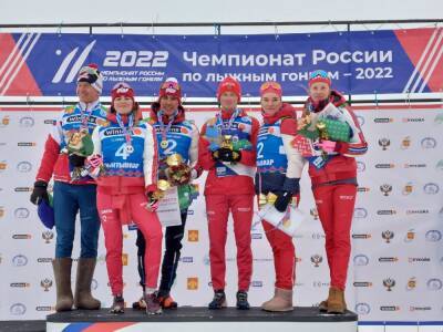 Наталья Непряева подтвердила звание чемпионки России по лыжным гонкам