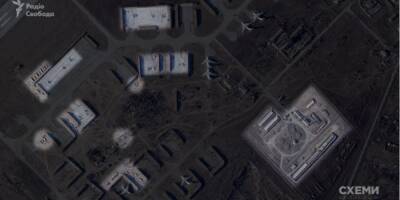 Самолеты Су-25 и система ПВО. Схемы показали спутниковый снимок аэродрома Мелитополя, где находилась техника оккупантов РФ
