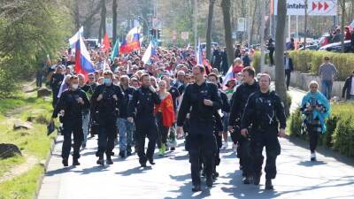 Пророссийский митинг в Бонне - демонстрация позора