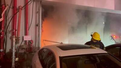 В Ришон ле-Ционе сгорели элитные авто на миллионы шекелей