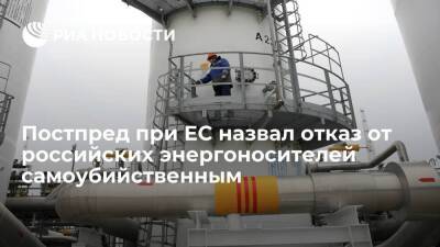 Постпред Чижов: отказ от российских энергоносителей был бы самоубийственным для Евросоюза