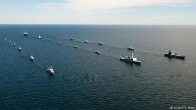 Корабли шести стран НАТО патрулировали в Балтийском море