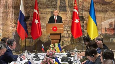 Делегации Украины и России встретились. Эрдоган призвал их к перемирию
