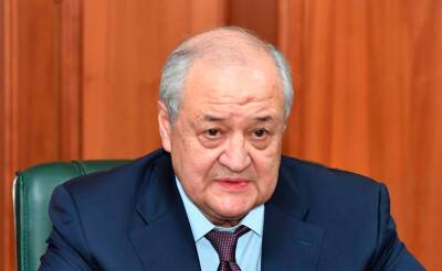 Глава МИД Узбекистана находится на лечении за рубежом