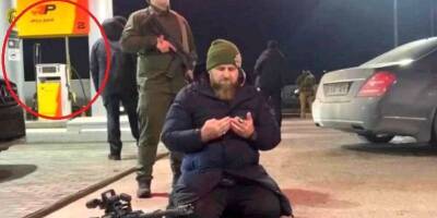 Кадыров, утверждавший, что находится в Мариуполе, разоблачил себя фото на фоне заправки Роснефти
