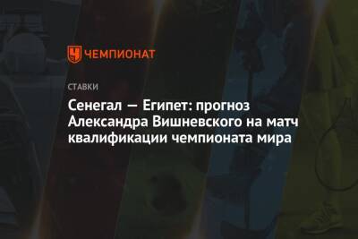 Сенегал — Египет: прогноз Александра Вишневского на матч квалификации чемпионата мира