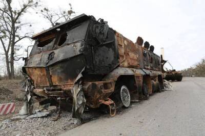 ВСУ уничтожили универсальный бронеавтомобиль российских оккупантов