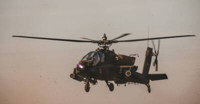 В четверг боевые вертолеты совершат марш из Лиелварде к Рижскому заливу