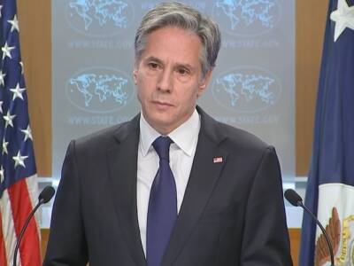 Госсекретарь США Блинкен: США готовы к дипломатическим решениям по Украине, если Россия отведет войска