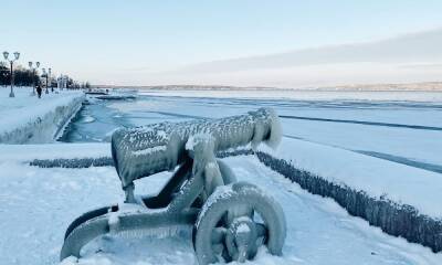 В Петрозаводск идут морозы