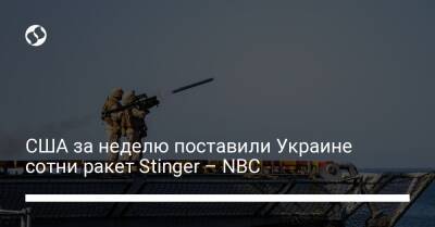 США за неделю поставили Украине сотни ракет Stinger – NBC