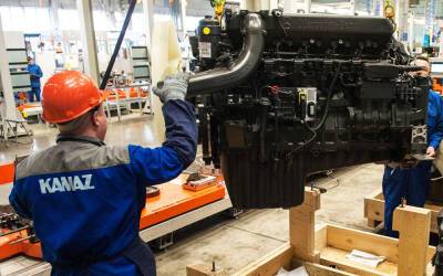 КАМАЗ корректирует производство из-за остановки поставок комплектующих из Европы