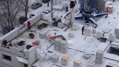 В Воронежской области начали строить новые дома для переселения из аварийных
