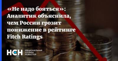 «Не надо бояться»: Аналитик объяснила, чем России грозит понижение в рейтинге Fitch Ratings