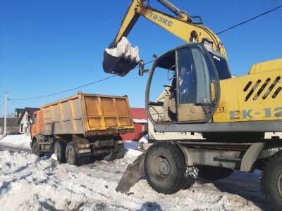 В Ульяновске прочищают водоотводы