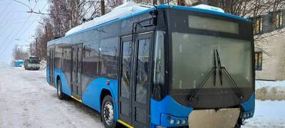 Власти Петрозаводска показали первый новый троллейбус