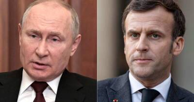 AFP: Макрон провел разговор с Путиным, а затем - с Зеленским