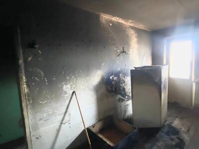 Южноуралец попал в реанимацию после пожара в квартире