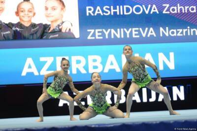 Константин Шапиро - Женская группа, представляющая Азербайджан, выступила на Всемирных соревнованиях по акробатической гимнастике (ФОТО) - trend.az - Азербайджан