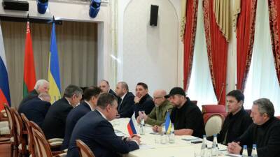 Второй раунд переговоров делегаций из России и Украины начался в Белоруссии