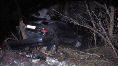 Под Воронежем при опрокидывании машины пострадал водитель
