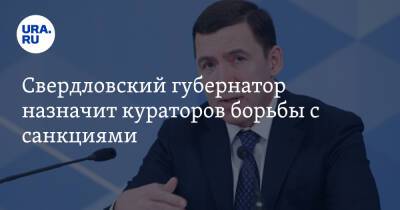 Свердловский губернатор назначит кураторов борьбы с санкциями