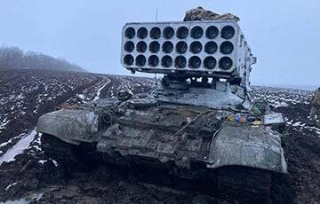 Украинские военные захватили возле Чернигова тяжелую систему вооружения «Солнцепек»