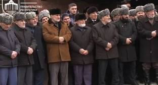В Ингушетии прошли похороны погибших на Украине военных