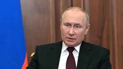 Путин: специальная военная операция на Украине идёт строго по графику