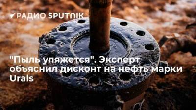 "Пыль уляжется". Эксперт объяснил дисконт на нефть марки Urals