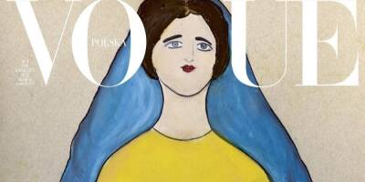 Солидарность с Украиной. Польский Vogue вышел с работой украинской художницы на обложке