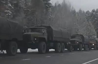 Огромные колонны техники движутся у границ с Украиной со стороны Беларуси: "Неподалеку"