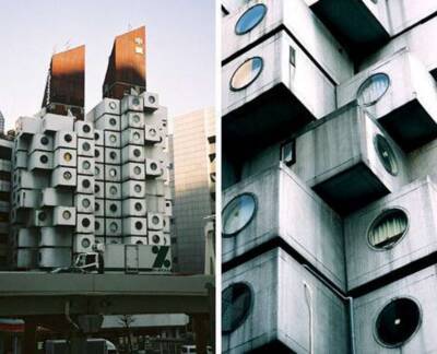 В Токио сносят уникальный жилой дом-башню - обветшавший "образец архитектуры будущего"