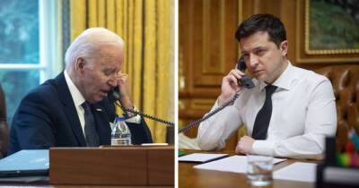 Байден поговорит по телефону с Зеленским о дальнейшей поддержке Украины