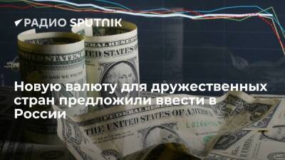 Эксперты ЦМАКП предложили ввести новую валюту для дружественных стран, чтобы меньше зависеть от доллара