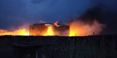 Атаки оккупантов в Луганской области: в Лисичанске горит нефтебаза и жилые дома, в Северодонецке загорелась школа, есть погибшие — глава ОВА