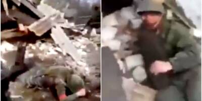 ВСУ захватили в плен сразу шесть оккупантов, прятавшихся в развалинах дома — видео