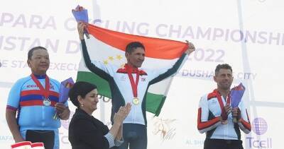 Таджикские спортсмены завоевали 6 медалей на Чемпионате Азии по велоспорту