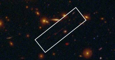 В далеком-далеком космосе. "Хаббл" нашел самую удаленную от Земли звезду (фото)
