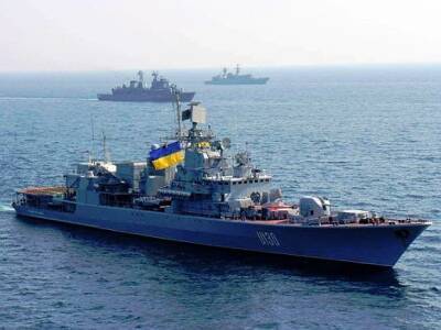 Власти Украины подтвердили затопление флагмана ВМС «Гетман Сагайдачный»