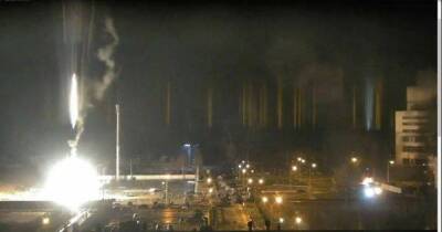 Из-за обстрелов россиян на Запорожской АЭС начался пожар: что известно