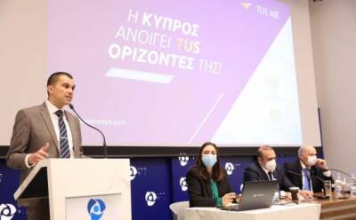 Саввас Пердиос - Яннис Карусос - Кипр планирует расширить авиасообщение - vkcyprus.com - Китай - Израиль - Франция - Париж - Тель-Авив - Кипр - Греция - Брюссель