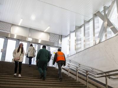 В Москве приезжий разбил стекло на станции метро и попал под статью