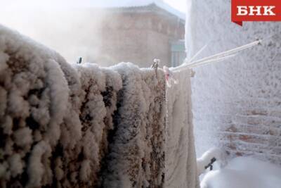 Синоптики пообещали в Коми морозы в ближайшие выходные