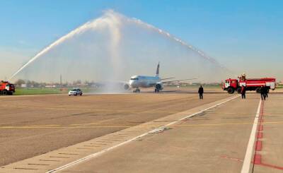 Кыргызская авиакомпания Air Manas спустя два года возобновила полеты из Бишкека в Ташкент
