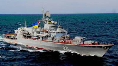 ВМС Украины намеренно затопили фрегат «Гетман Сагайдачный», чтобы враг не смог им воспользоваться, — Резников